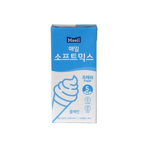 매일 소프트믹스 프레쉬 유지방 5% 1L실온보관, 12개, 1L