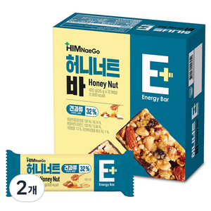 힘내고 허니너트바 12p, 420g, 2개