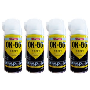 오공 방청 윤활유 OK-50 360ml, 4개