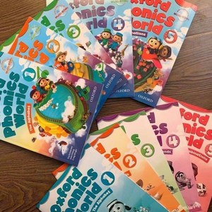 Oxfod phonics Wold 5권+5권 전권(WB+SB) 옥소포드 파닉스 월드 1, 1set
