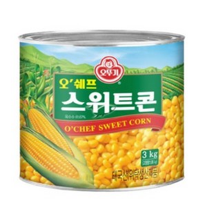 오뚜기 오쉐프 스위트콘 3kg, 2개