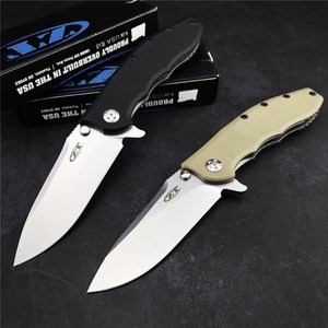 zeo toleance zt0562 전술 접는 칼 5c15mov blade g10 핸들 야외 사냥 캠핑 칼 edc 다기능 도구, 1개