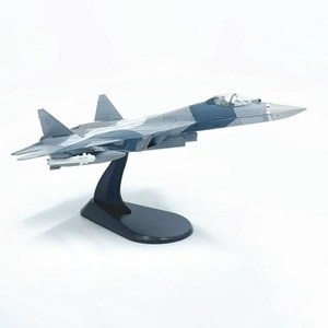 다이캐스트 금속 합금 1/100 스케일 러시아 Su 57 SU57 전투기 복제 모형 비행기 수집용, 01=A, 01 B, 01 A
