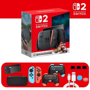 닌텐도 스위치2 본체 마리오카트 월드세트+나유타 악세사리 풀 패키지