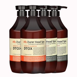 바이오디톡 선물세트 헤어클리닉 대용량 DTOX 두피샴푸 1개 + 헤어트리트먼트 1개, 2세트