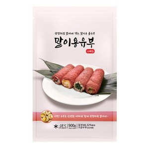 롤유부 말이용 분홍 900g, 1개