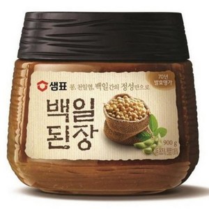 샘표 국산콩 백일된장, 900g, 1개