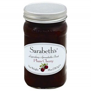 SARABETHS FRUIT PLUM CHERRY 사라베스 플럼 체리잼 510g 2팩, 2개