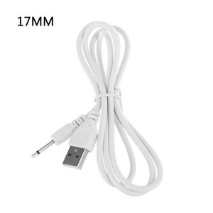 오디오 케이블 USB DC 2.5mm 충전 라인 2.5 USB2.5 모노 오디오 라인, 100cm, 17mm, 1개