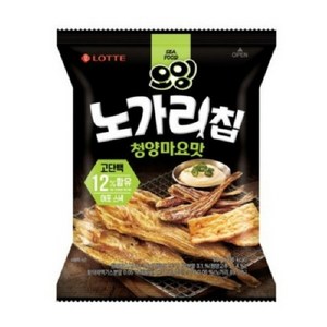 롯데제과 오잉 노가리칩 청양마요맛 60g x16, 16개