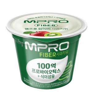 MPRO(컵)사과키위 한국야쿠르트 90g, 1개, 900g