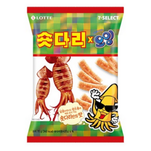 숏다리오잉 간식스낵, 3개, 70g