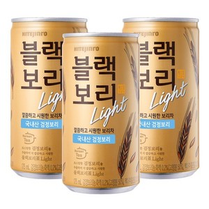 하이트진로 블랙보리 라이트 음료, 175ml, 30개