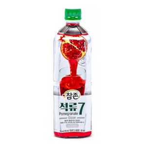 참존 석류원액 음료베이스, 2개, 835ml