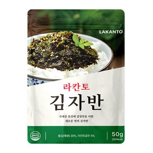 라칸토 무설탕 김자반 50g, 1개