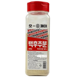 오케이 백후추 400g 백후추분말, 2개