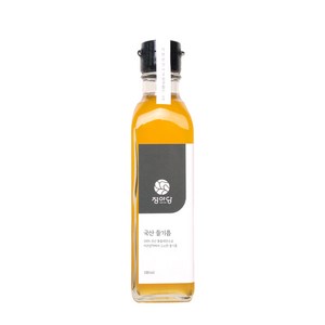 [국산100%] 신선한 들기름 황금빛 은은한 고소함 통들깨 단 1회 착유, 1개, 180ml