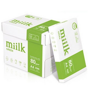 miilk 그린 복사용지 80g, A4, 5000개