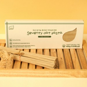 국산 유기농 70% 통귀리파스타 seventy oat pasta, 1개, 400g