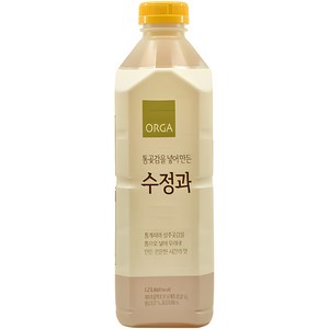 올가홀푸드 통곶감을 넣어 만든 수정과, 1개, 1.2L