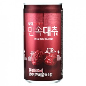 일화 민속 대추 175ml 30캔 x 3박스, 1, 1
