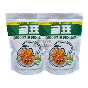 곰표 후라이드 오징어 튀김 200g, 2개, 270g