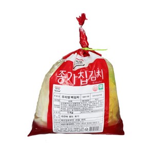 종가집 우리땅 백김치, 1개, 1kg