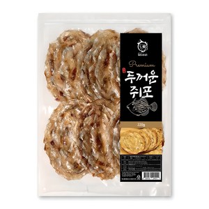 해야미 두꺼운 쥐포, 220g, 1개