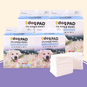 구독 고흡수 강아지 배변패드 100매 200매 400매, 400개