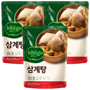 비비고 삼계탕, 800g, 3개