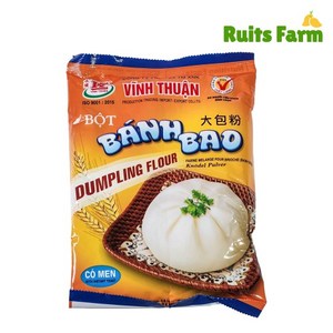 [루츠팜] 베트남 봇반바오 400g 봇반바우 만두피 bot banh bao 봇 반바오 밀가루 덤플링, 1개