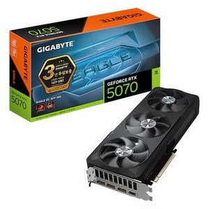 GIGABYTE (기가바이트) [GIGABYTE] 지포스 RTX 5070 EAGLE OC SFF D7 12GB 제이씨현