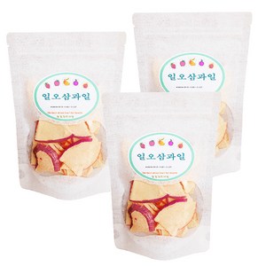 일오삼과일 동결건조사과 3팩 1팩50g, 50g, 3개