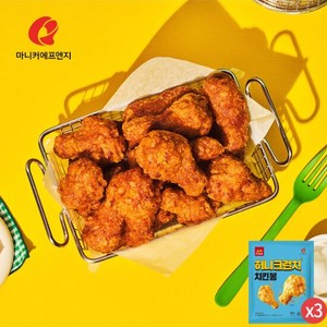 마니커에프앤지 허니크런치 치킨봉 300g(3봉), 300g, 3개