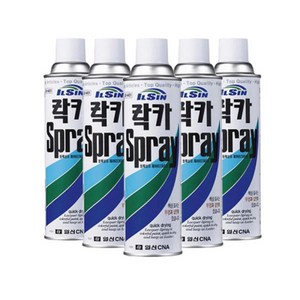 일신 락카 스프레이 1박스 40개입, 무광흑색, 420ml, 40개