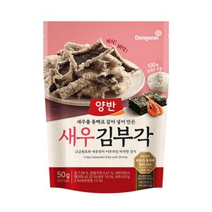 동원 양반 새우김부각 50g x 16개33743544., 16개