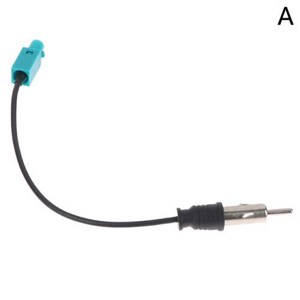 Bingfu 스테레오 FM AM 라디오 안테나 어댑터 케이블 자동차 교체 부품 Fakra Z to DIN, A