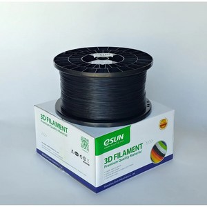 esun 정품 PLA+필라멘트 Black 대용량 5KG