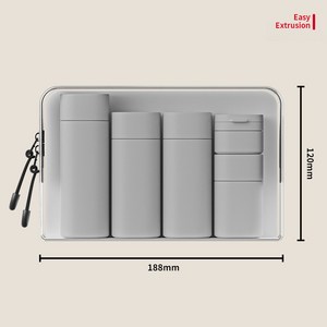 디오니 새지않는 여행용 소분 공병세트, 1개, 그레이