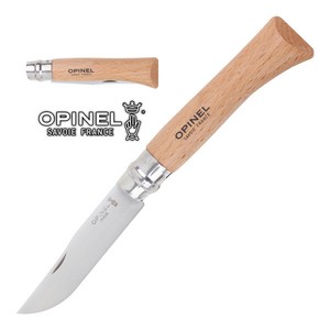 Opinel 오피넬 클래식 10 너도밤나무 공식수입정품, 1개