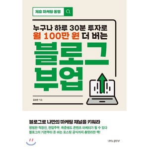 누구나 하루 30분 투자로 월 100만 원 더 버는 블로그 부업:, 나비의활주로, 김상은