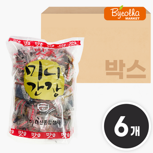 태산 맛미 일회용 미니간장 6g (200개입) x6봉 대용량 식자재 업소용 포장용 배달용 초밥 회 튀김 만두 간장, 1.2kg, 6개