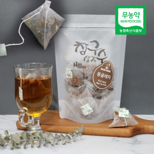 참구수 친환경 건강차 국산 무농약 볶은 둥굴레차 삼각망티백, 1개, 30개입, 1.2g