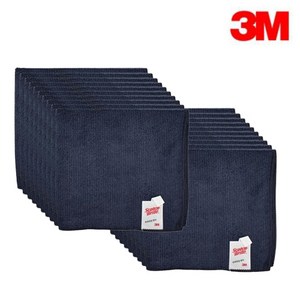 3M 스카치브라이트 참올 행주 업소용 바리스타 카페 행주 차콜, 20개