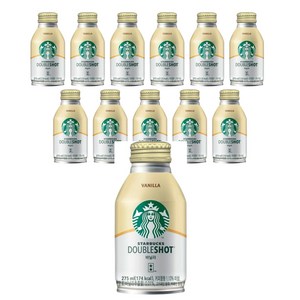 스타벅스 더블샷 바닐라 캔커피, 275ml, 12개