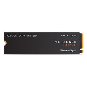 WD BLACK SN770 NVMe SSD, 1TB, SN770 M.2