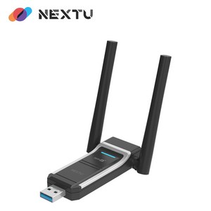 넥스트유 WIFI6 AX1800Mbps 듀얼밴드 USB 무선 랜카드, 01. AX2000AU (1년무상 A/S), 1개