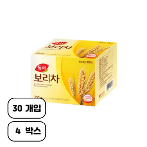 동서 보리차, 10g, 30개입, 4개