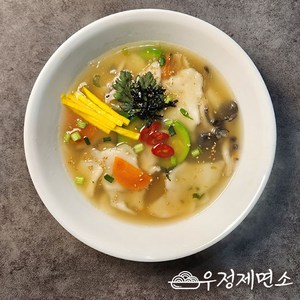 [우정제면소] 맑은해물맛 수제비 12인분세트 (생수제비2kg+스프12봉), 1, 2kg