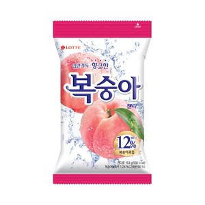 복숭아 캔디, 153g, 1개